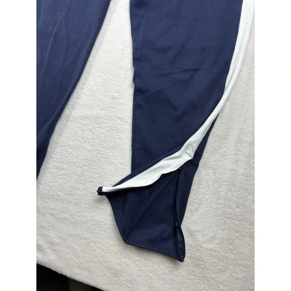 Polo Ralph Lauren Jogger Sweatpants Men Medium Blue White Side Stripe Pony